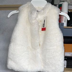 Toddler Faux Fur Vest 4T
